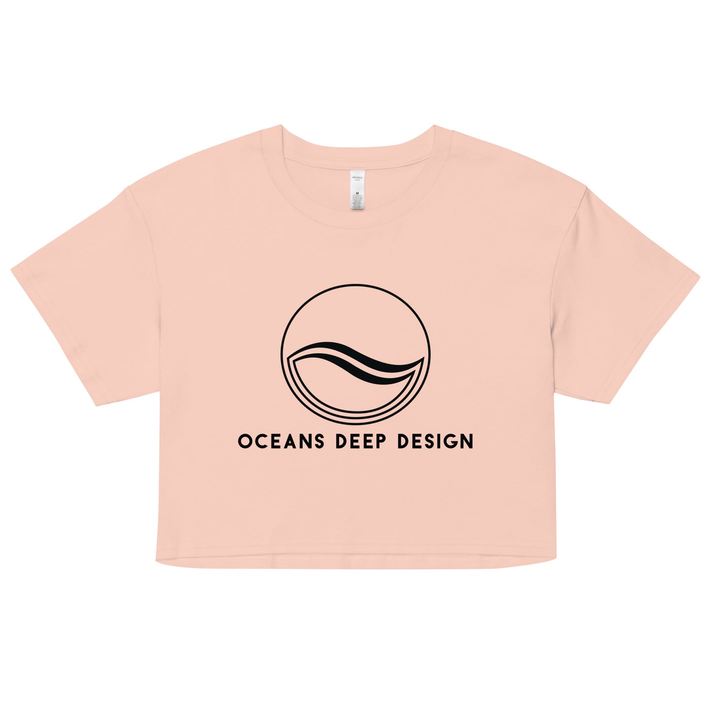 Oceans Deep Design Women’s crop top