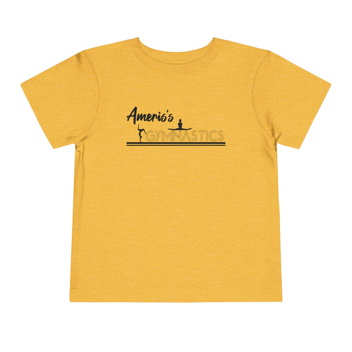 Toddler Gymnastics Tee — "America's Gymnastics" Preschool Shirt