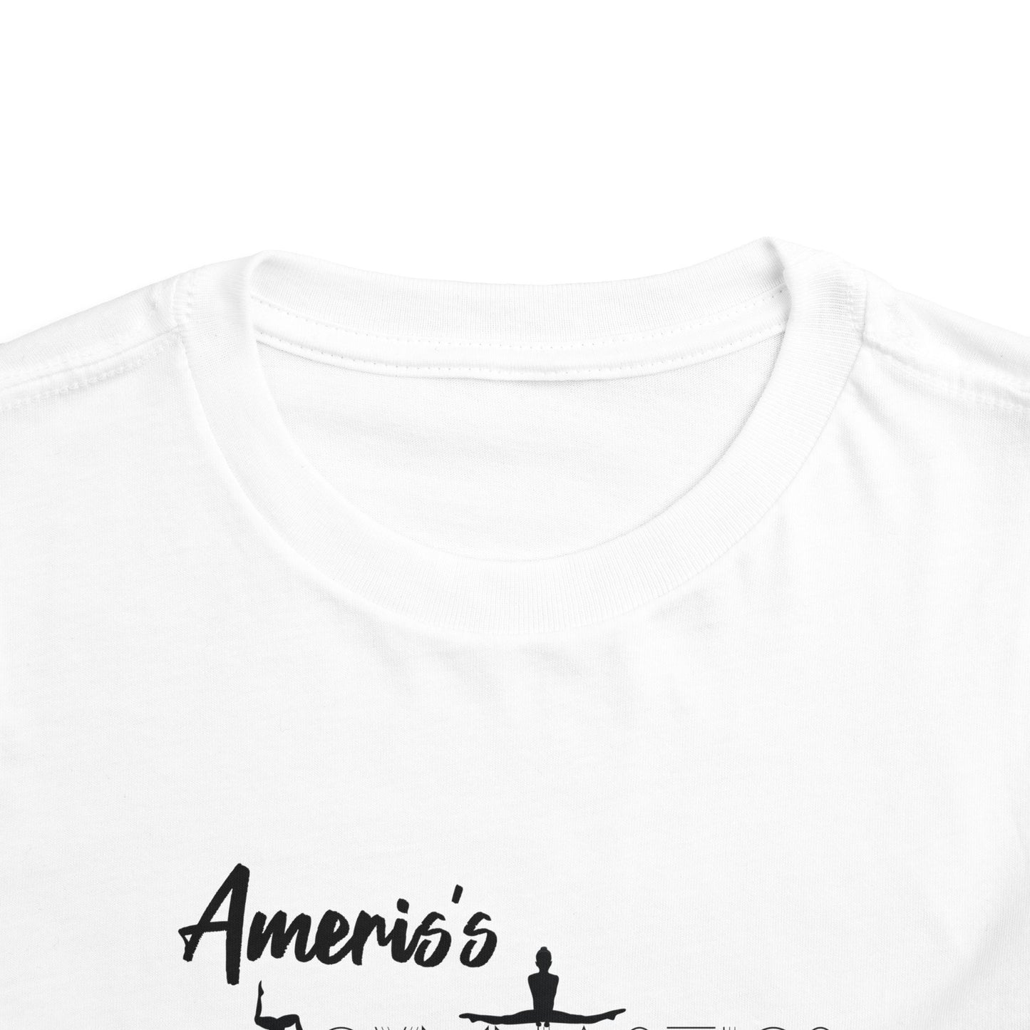 Toddler Gymnastics Tee — "America's Gymnastics" Preschool Shirt