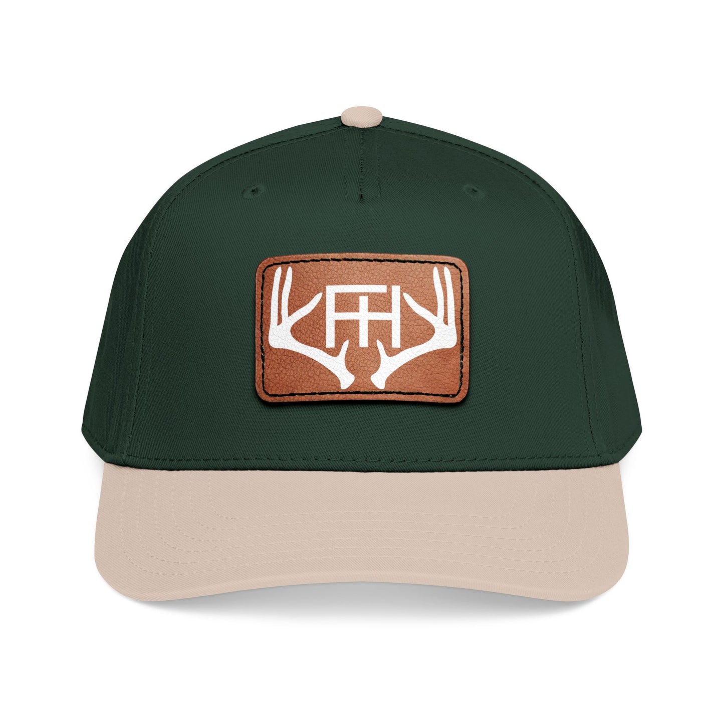 Fox Hollow Monogram Leather Patch Baseball Cap | Hunting Outdoors