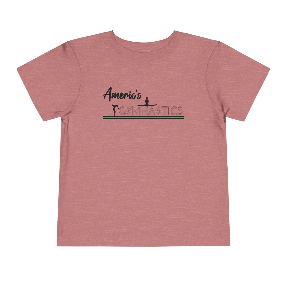 Toddler Gymnastics Tee — "America's Gymnastics" Preschool Shirt