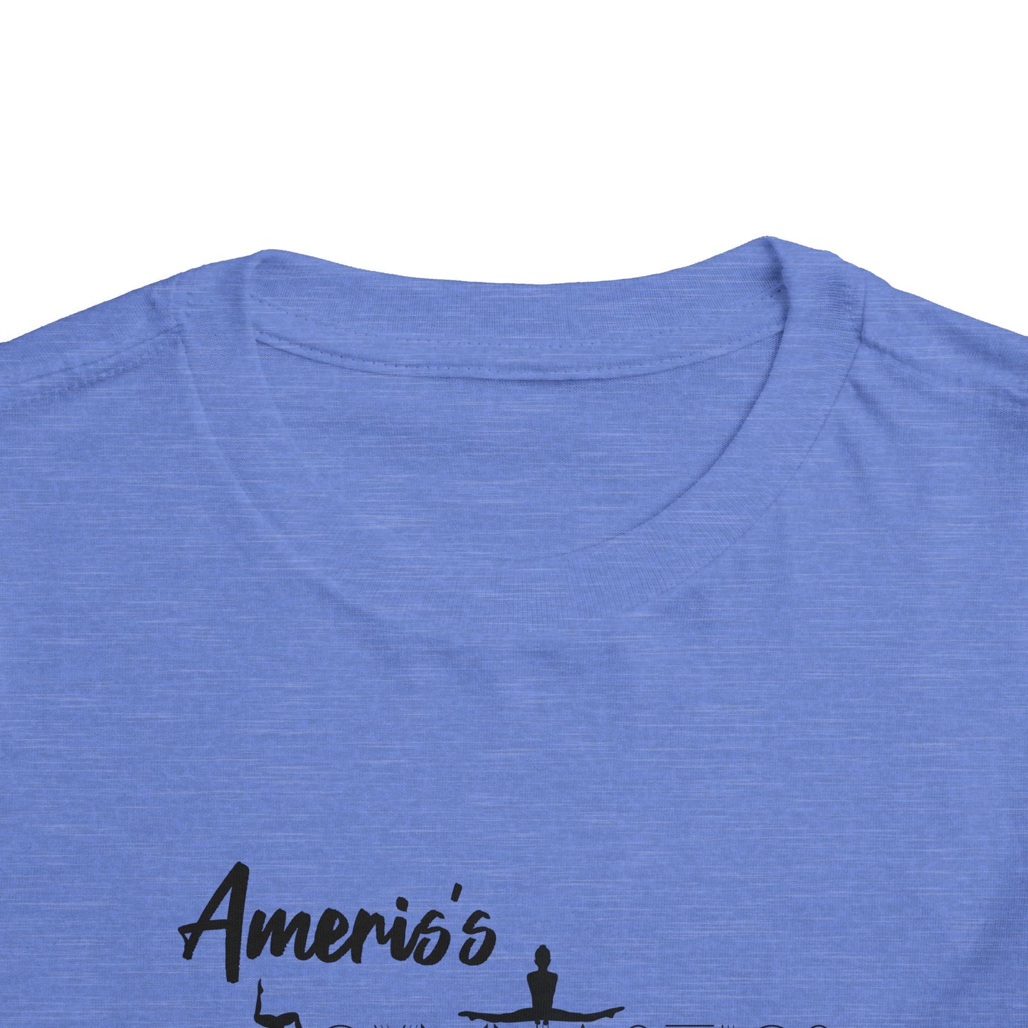 Toddler Gymnastics Tee — "America's Gymnastics" Preschool Shirt