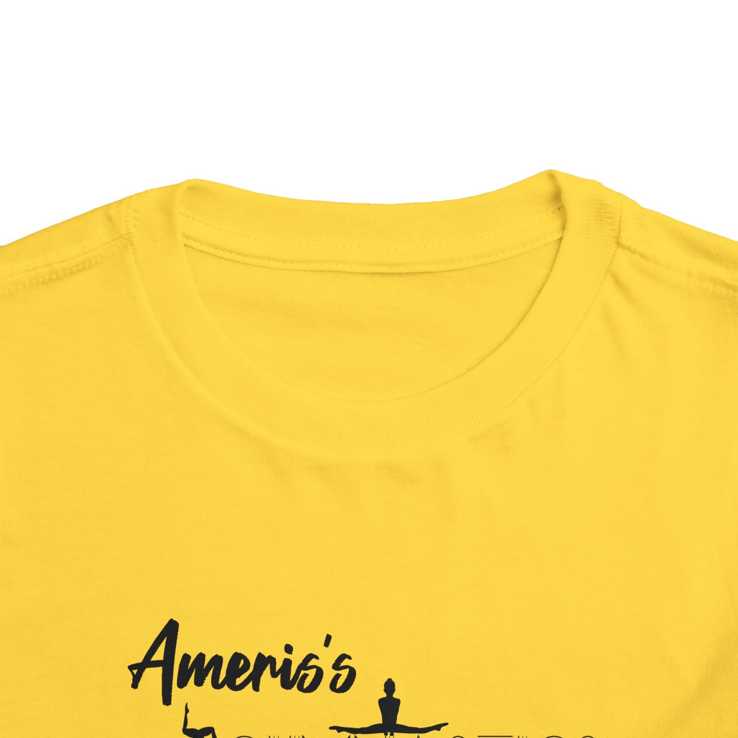 Toddler Gymnastics Tee — "America's Gymnastics" Preschool Shirt