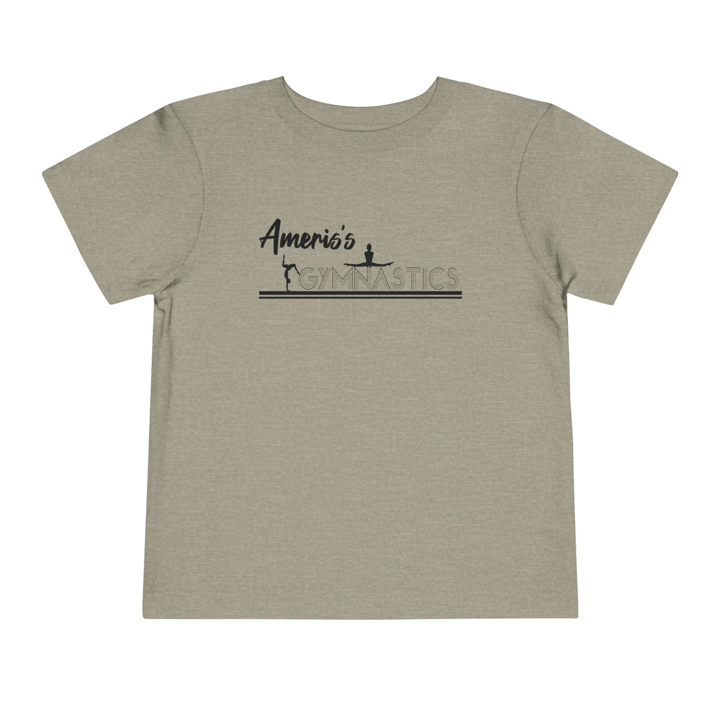 Toddler Gymnastics Tee — "America's Gymnastics" Preschool Shirt