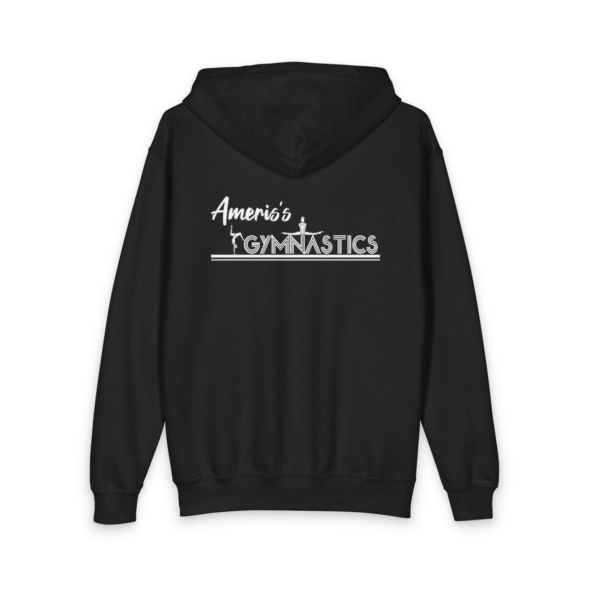 Youth Gymnastics Zip Hoodie — “Amerio’s Gymnastics” Team Jacket