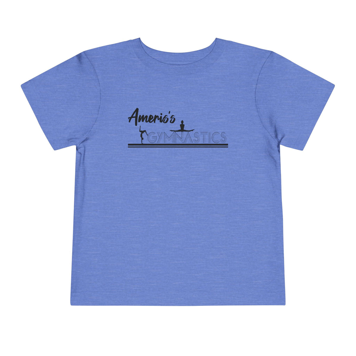 Toddler Gymnastics Tee — "America's Gymnastics" Preschool Shirt