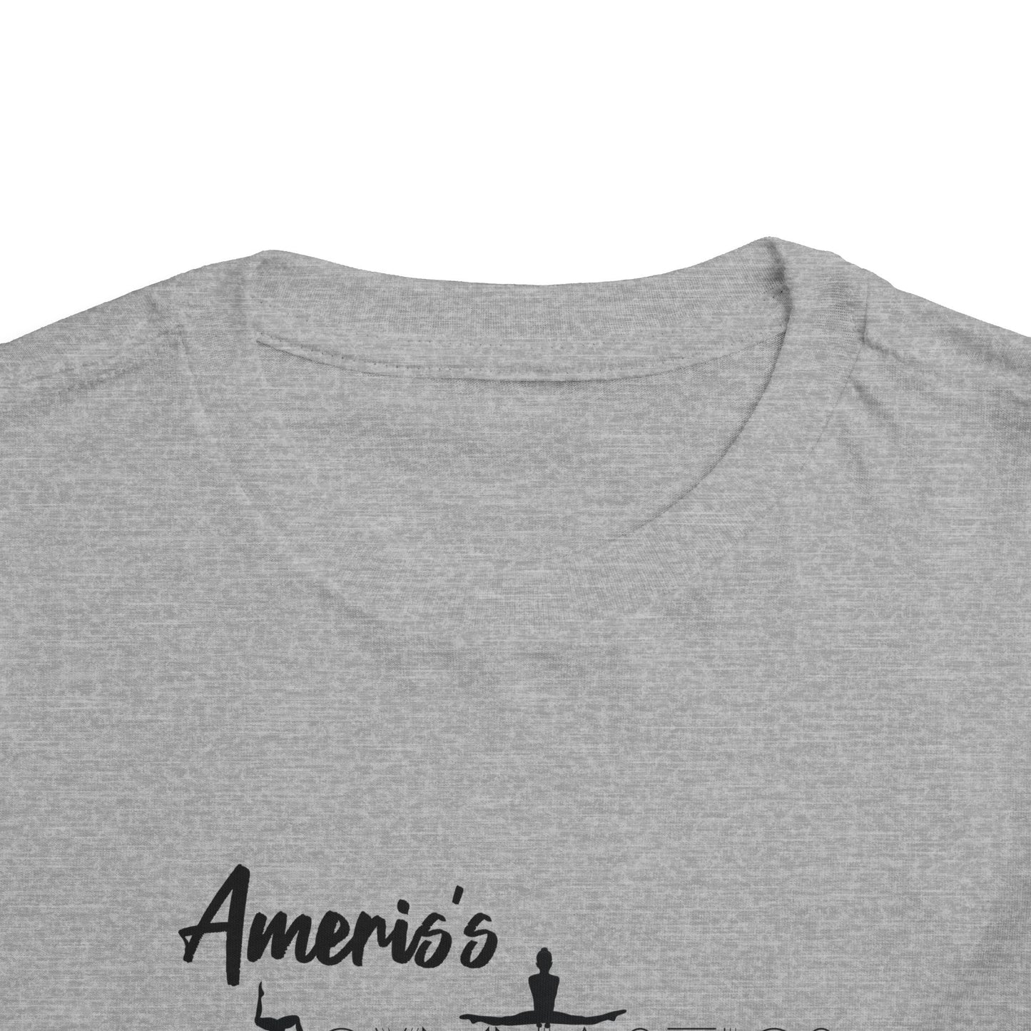 Toddler Gymnastics Tee — "America's Gymnastics" Preschool Shirt