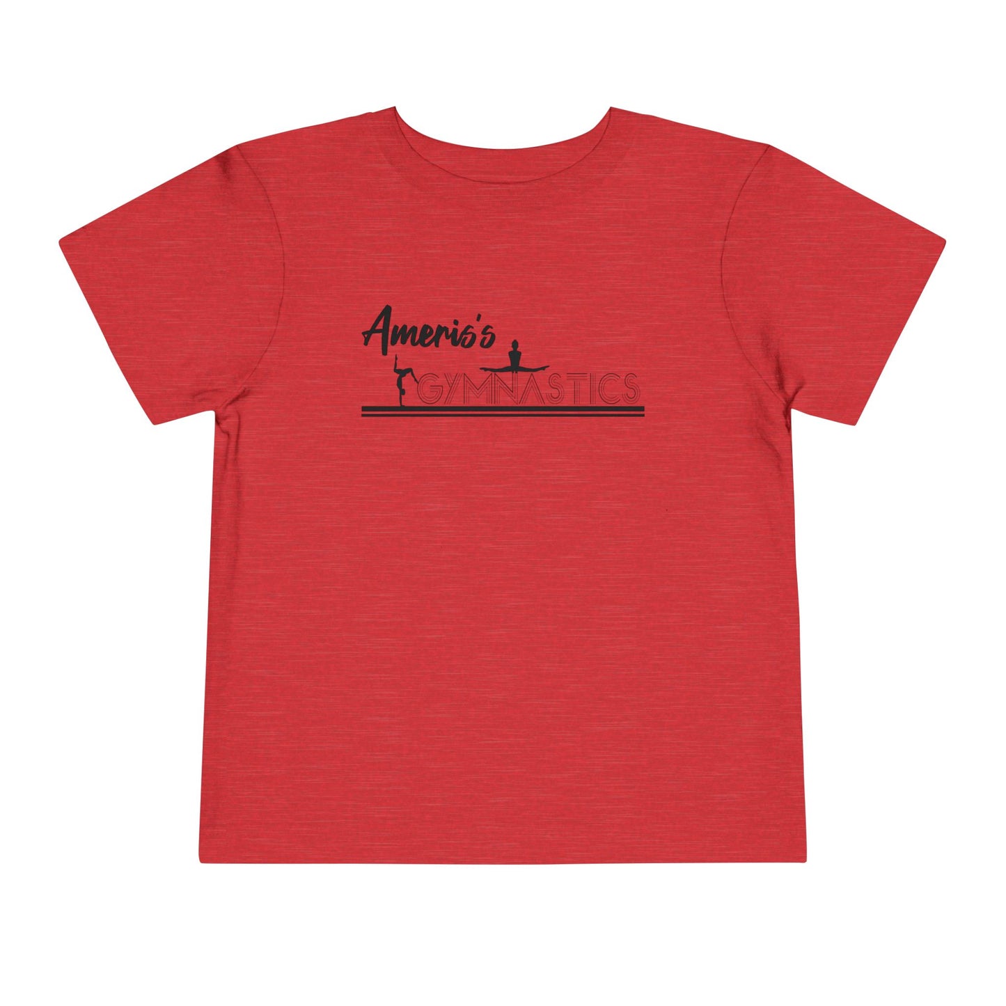 Toddler Gymnastics Tee — "America's Gymnastics" Preschool Shirt