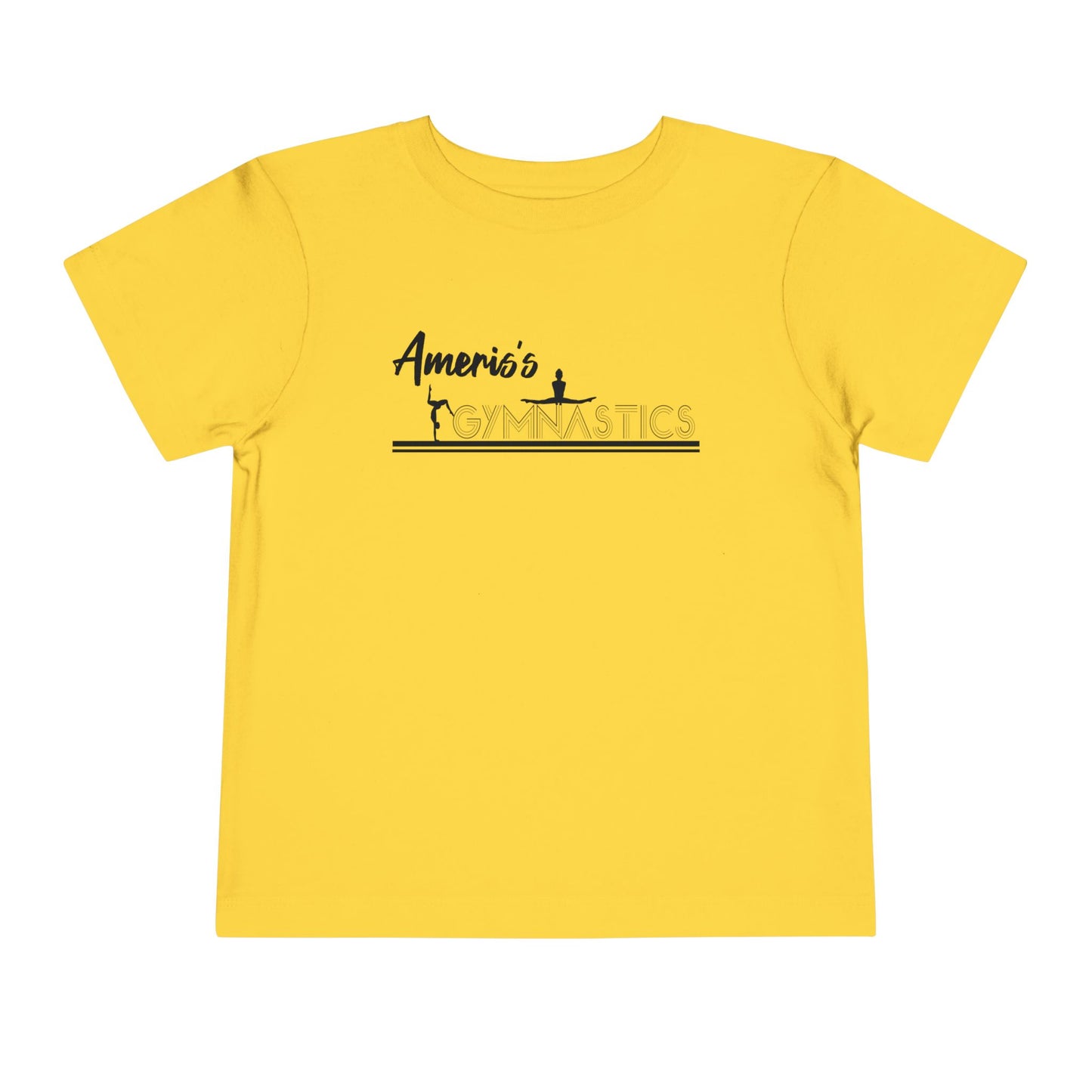Toddler Gymnastics Tee — "America's Gymnastics" Preschool Shirt