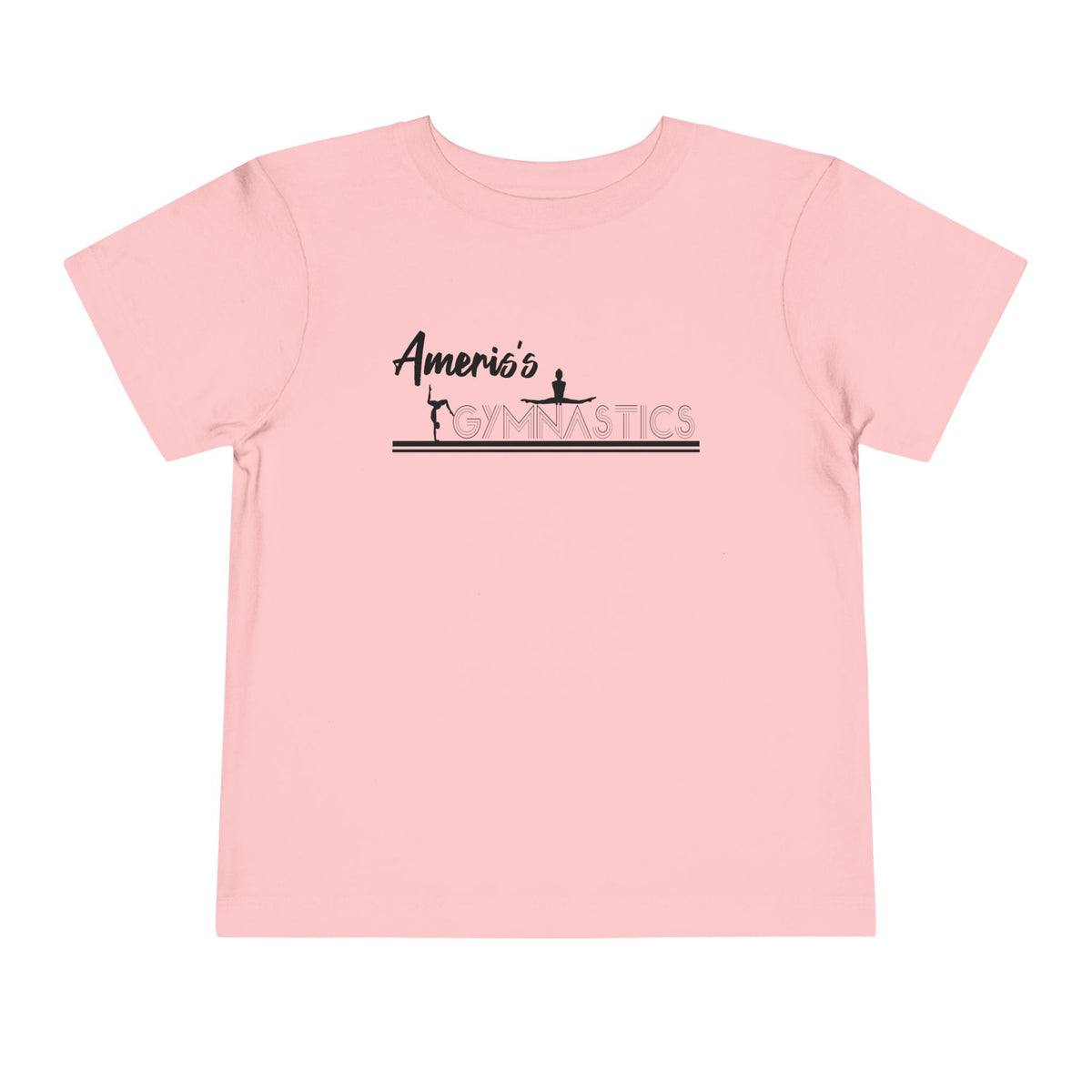 Toddler Gymnastics Tee — "America's Gymnastics" Preschool Shirt