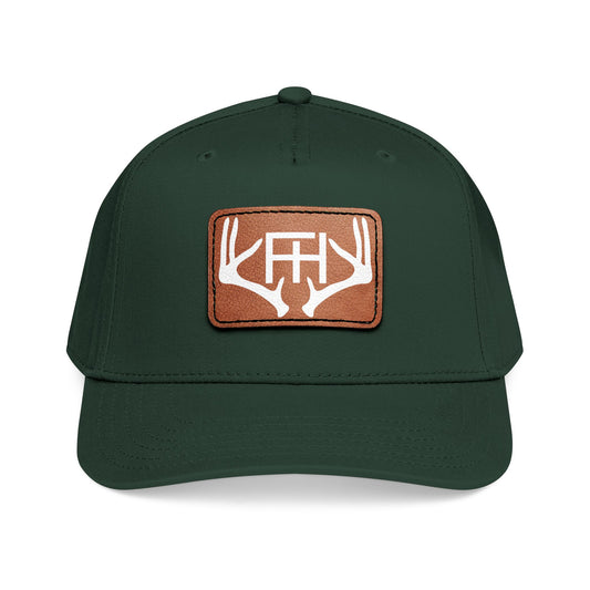 Fox Hollow Monogram Leather Patch Baseball Cap | Hunting Outdoors