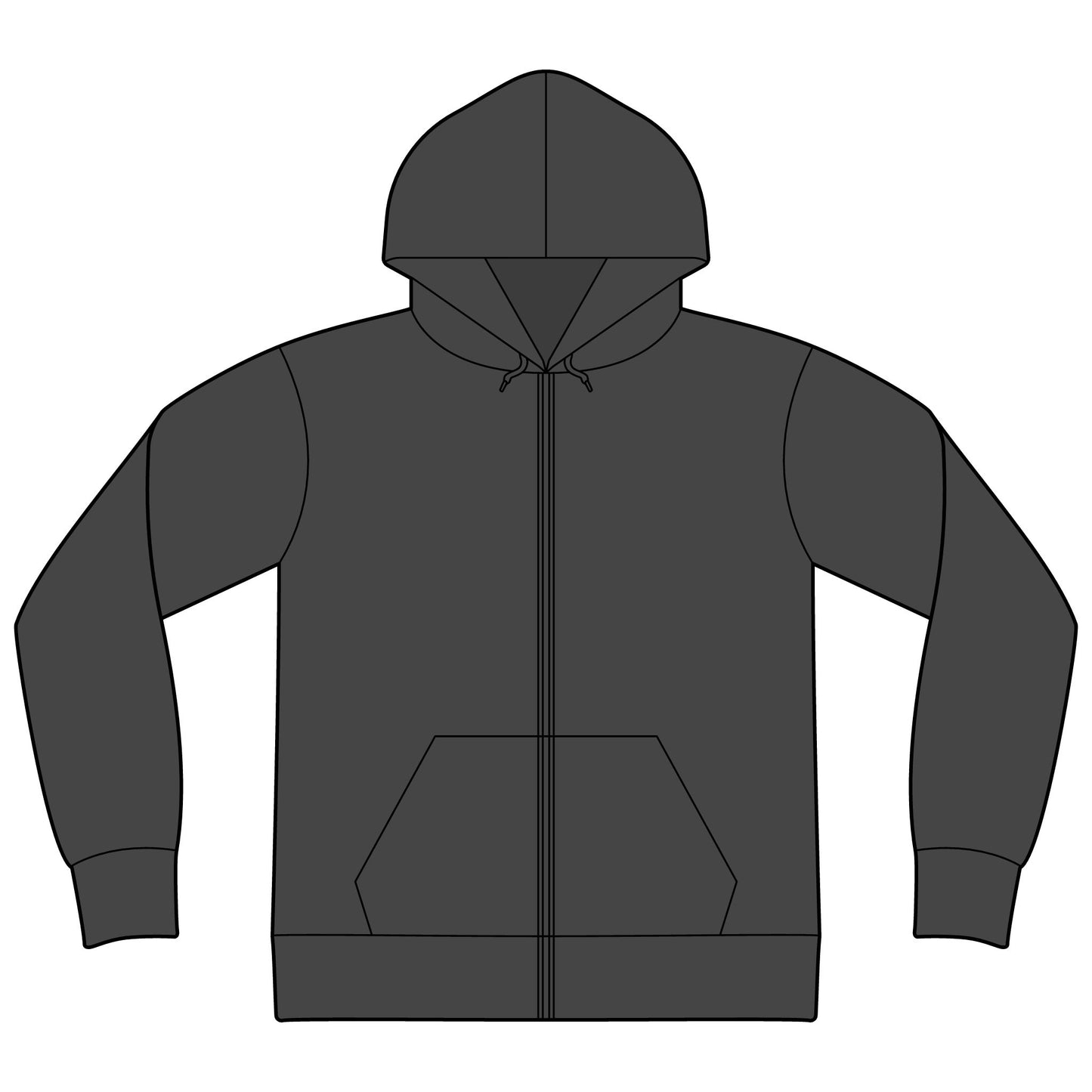 Gymnastics Hoodie — 'Ameris's Gymnastics' Full-Zip Hooded Sweatshirt Unisex