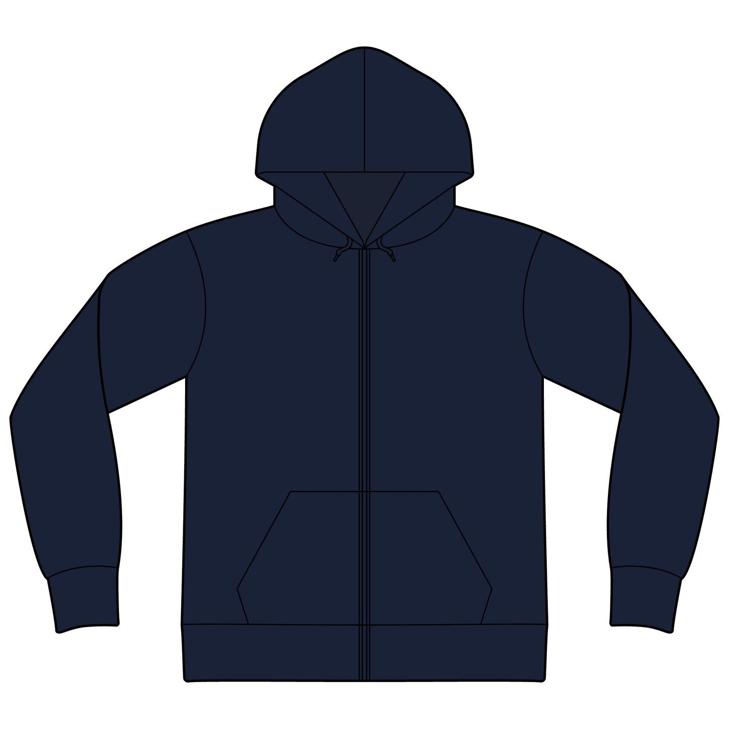Gymnastics Hoodie — 'Ameris's Gymnastics' Full-Zip Hooded Sweatshirt Unisex