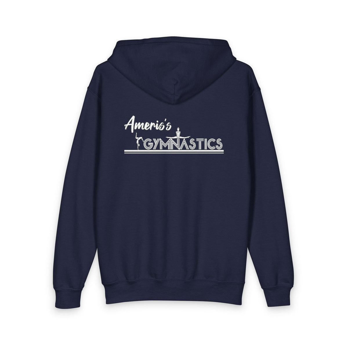 Youth Gymnastics Zip Hoodie — “Amerio’s Gymnastics” Team Jacket