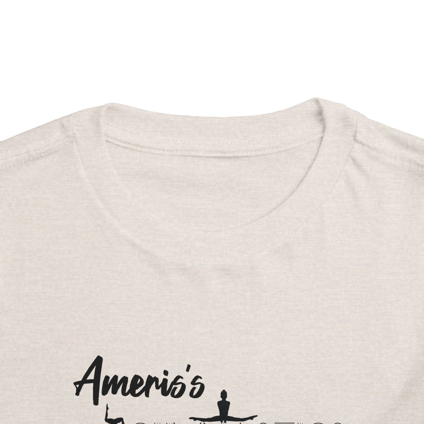 Toddler Gymnastics Tee — "America's Gymnastics" Preschool Shirt