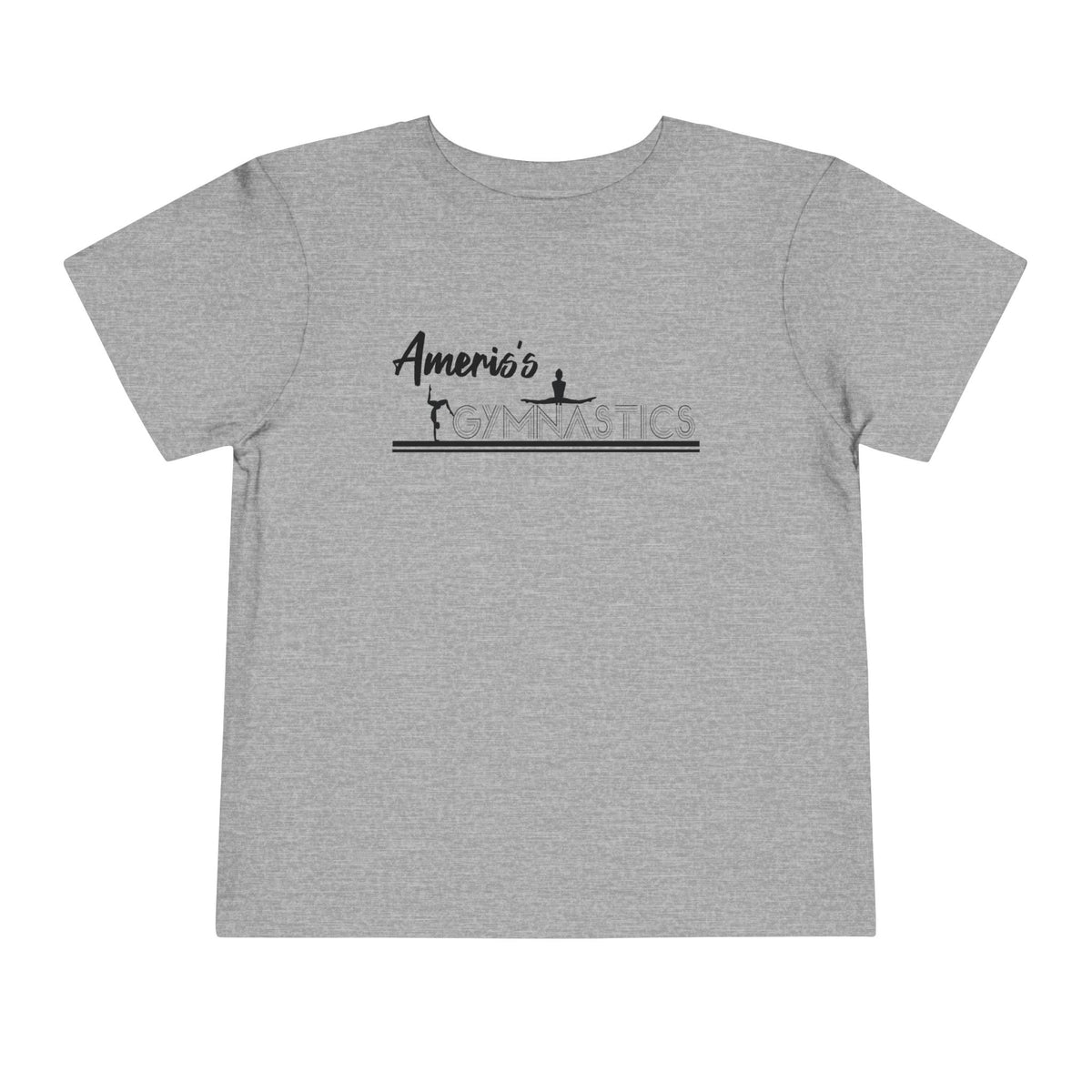 Toddler Gymnastics Tee — "America's Gymnastics" Preschool Shirt