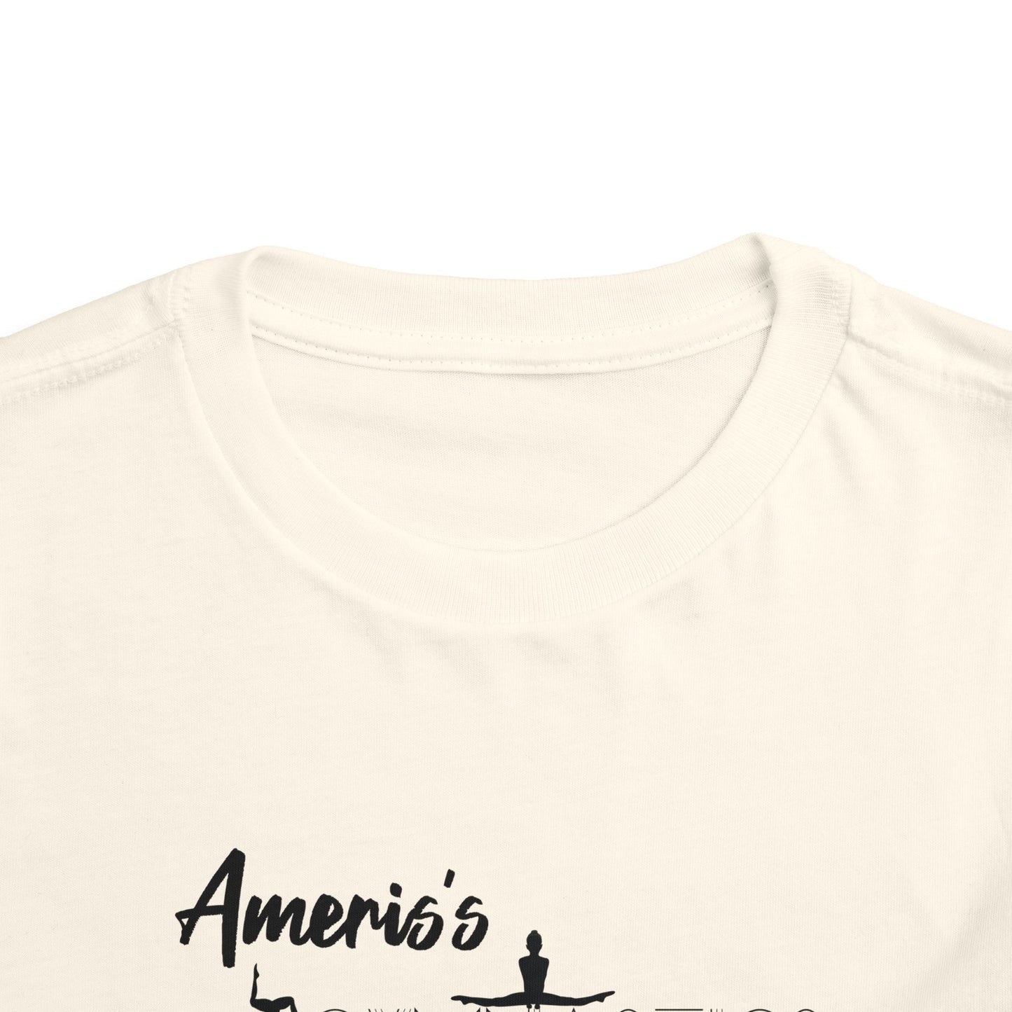 Toddler Gymnastics Tee — "America's Gymnastics" Preschool Shirt