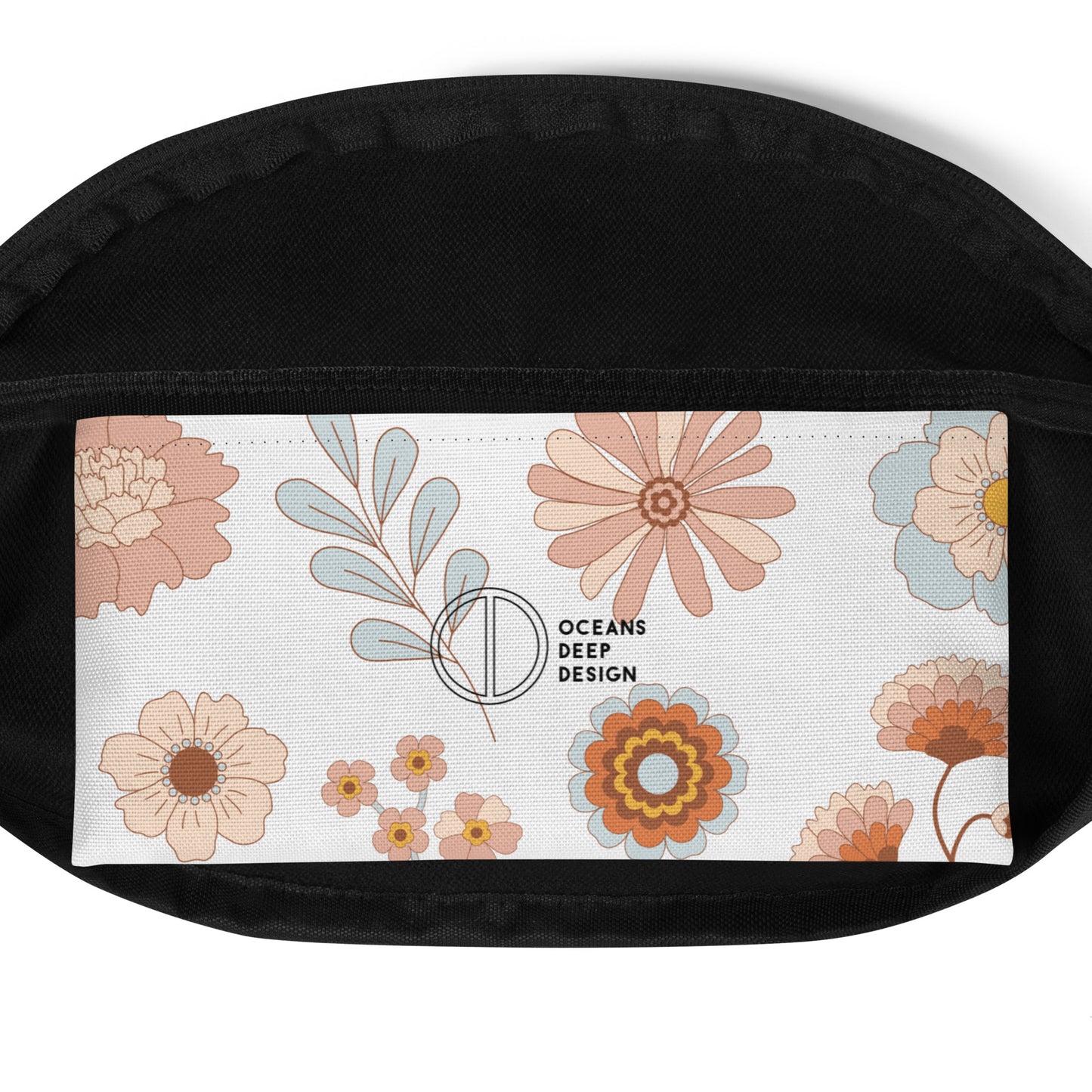 Retro Flower Minimalist Fanny Pack