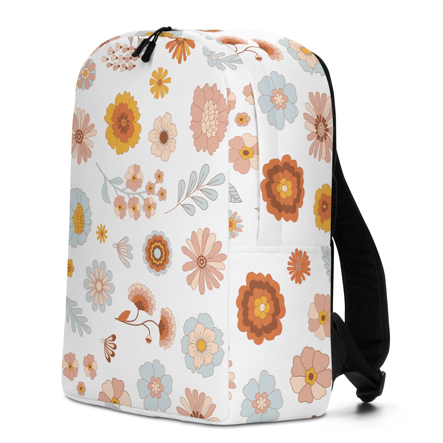 Retro Flower Minimalist Backpack