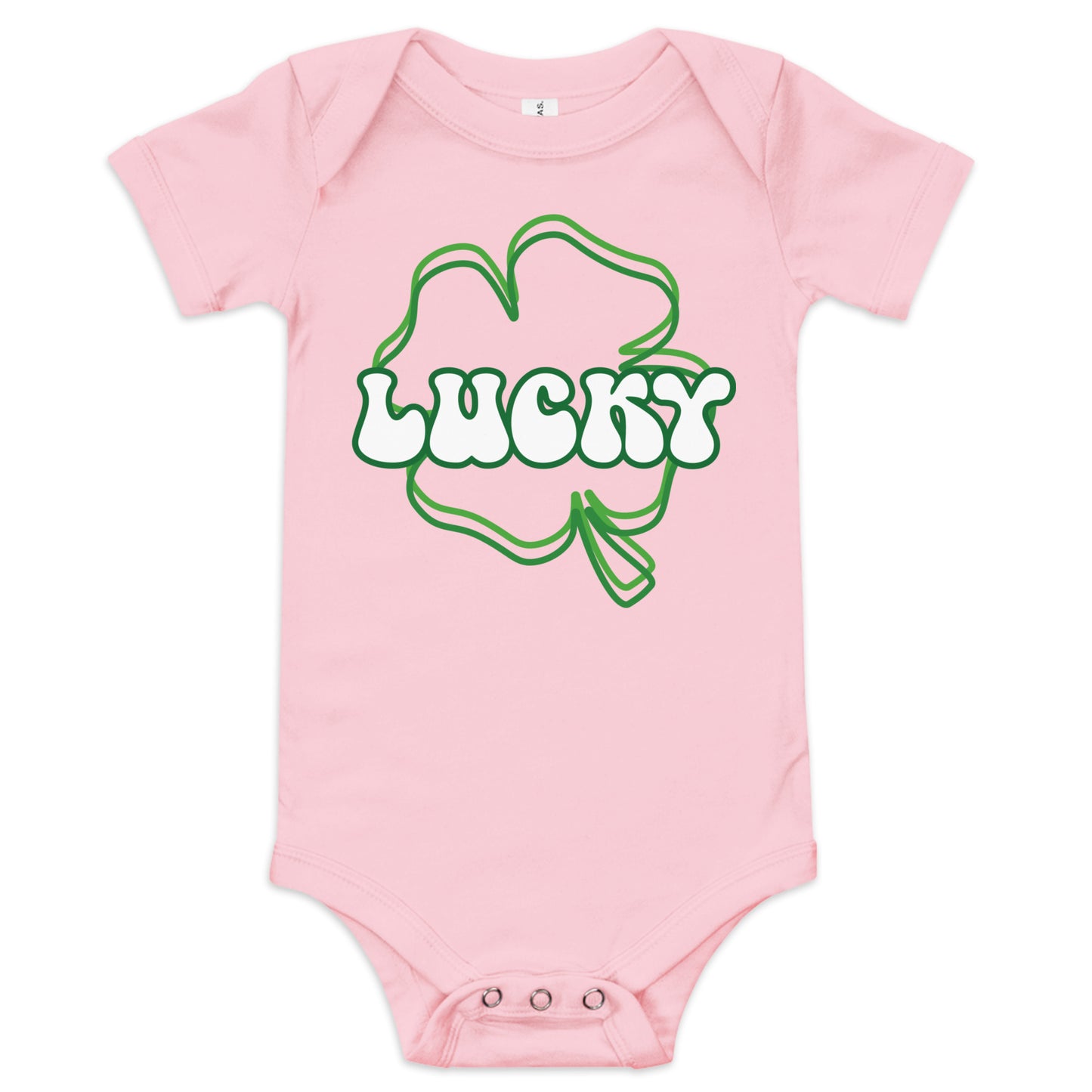 Lucky Clover Baby short sleeve one piece