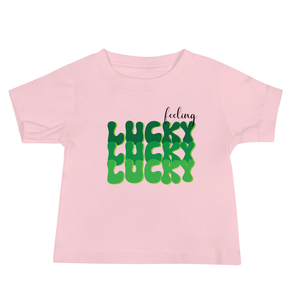 Feeling Lucky Baby Jersey Short Sleeve Tee