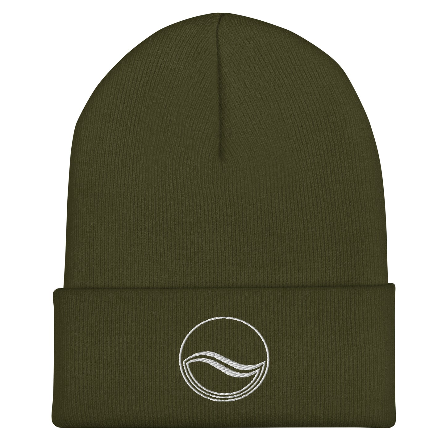 Oceans Deep Design Cuffed Beanie