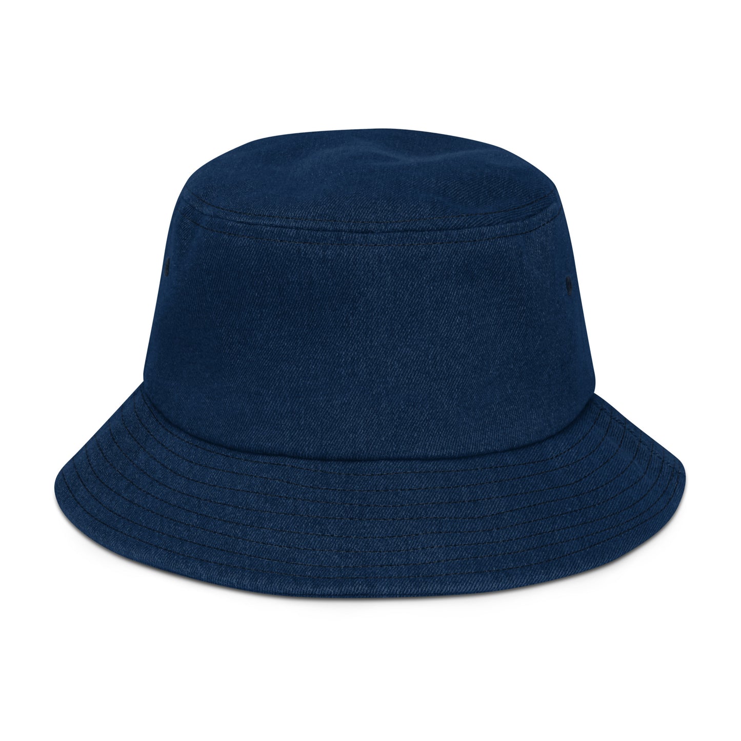 Oceans Deep Design Denim bucket hat