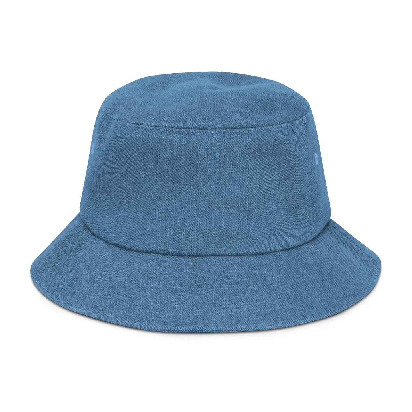 Oceans Deep Design Denim bucket hat