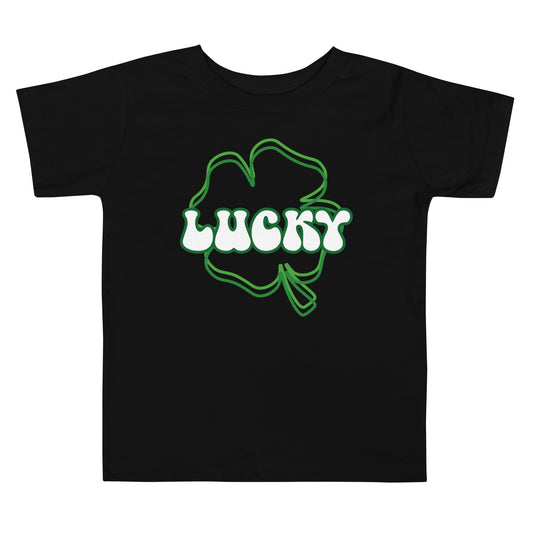 Lucky Clover Toddler Short Sleeve Tee