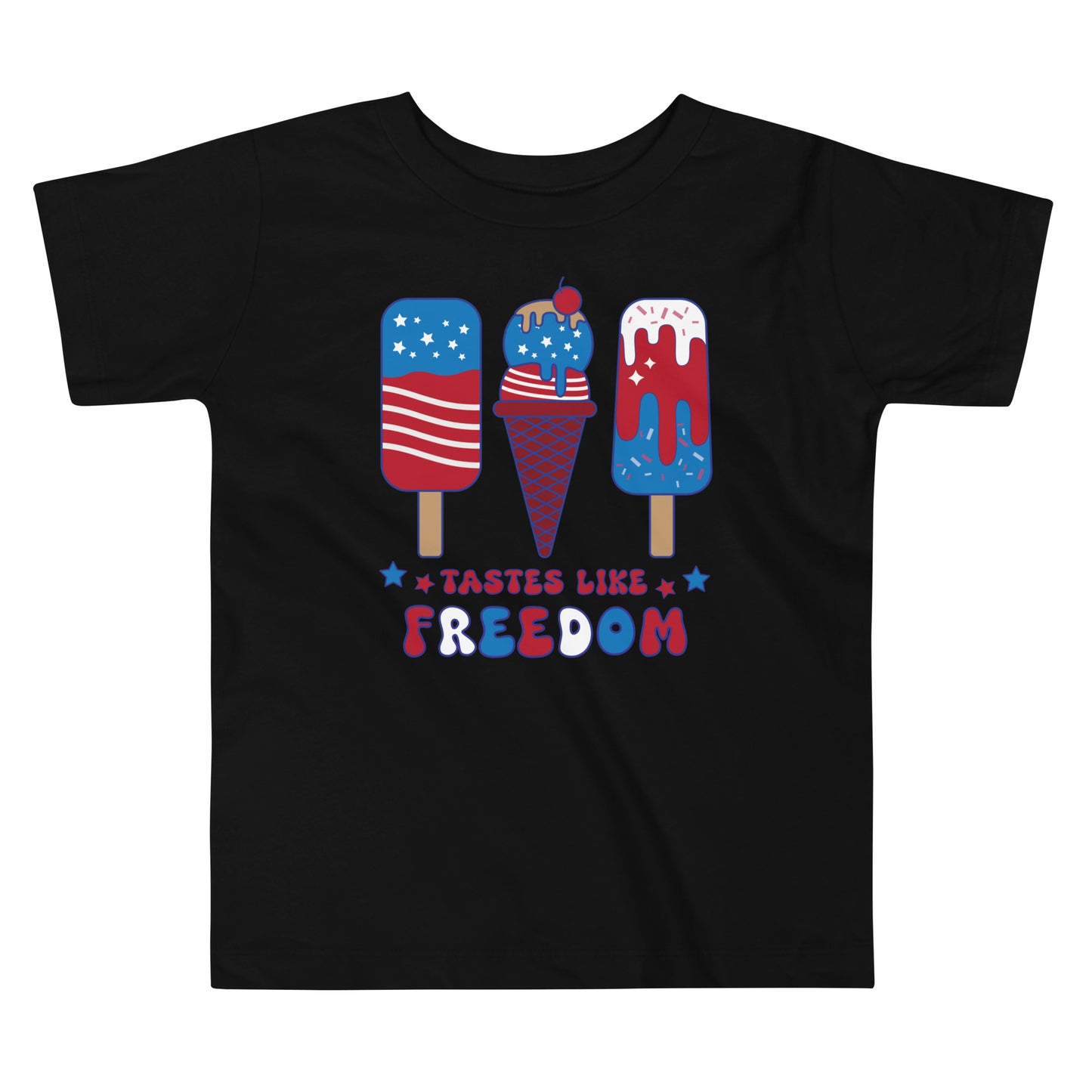 Tastes Like Freedom Toddler Short Sleeve Tee