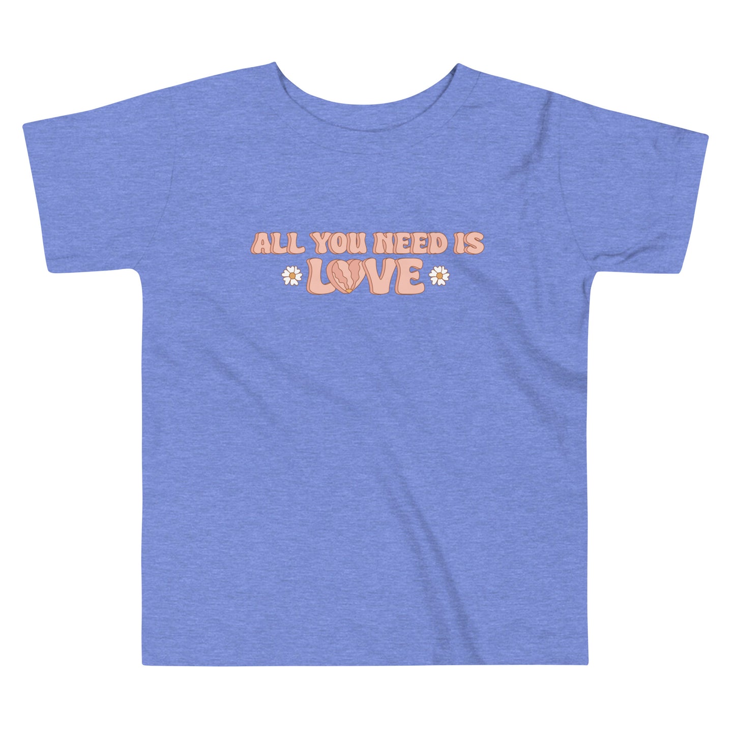 All You Need Is Love Toddler Short Sleeve Tee