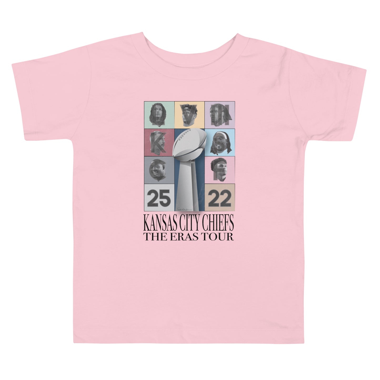 Super Bowl Eras Tour Lombardi Toddler Short Sleeve Tee