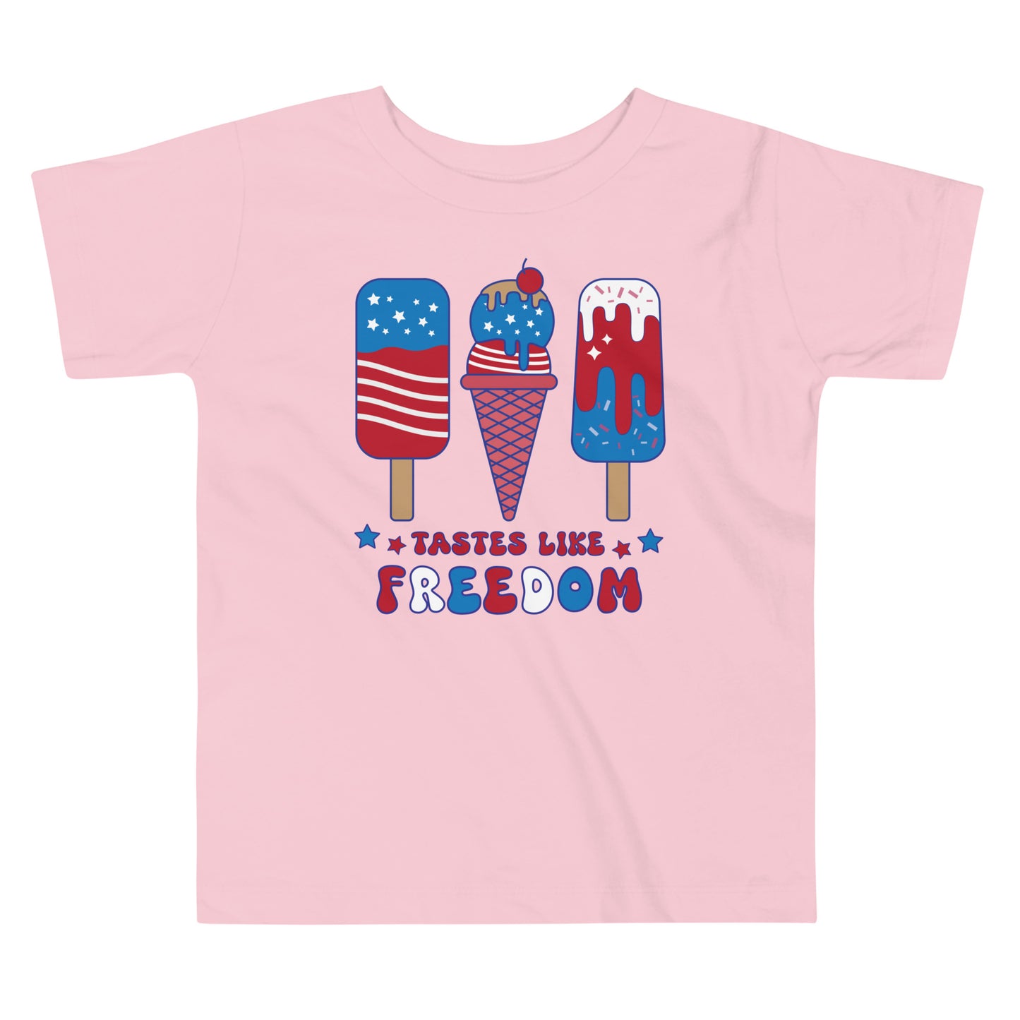 Tastes Like Freedom Toddler Short Sleeve Tee