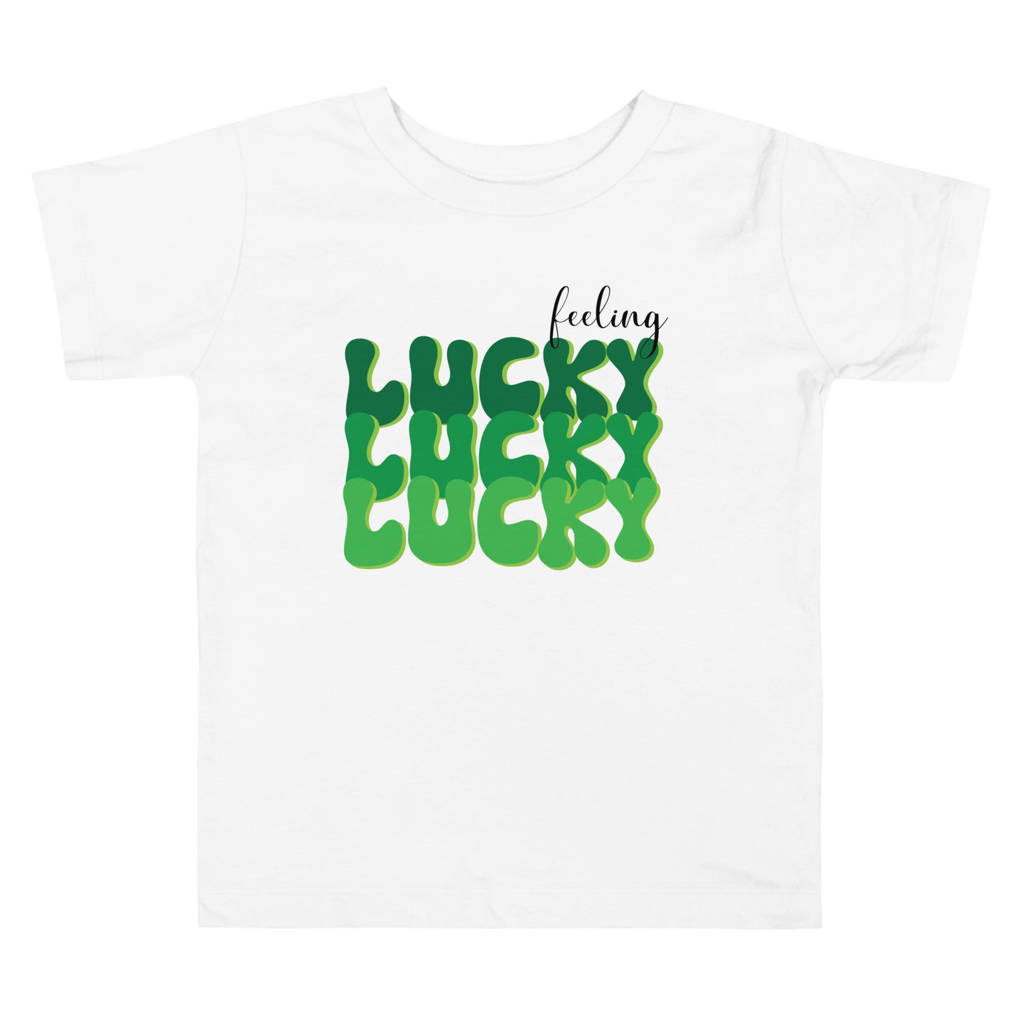 Feeling Lucky Toddler Short Sleeve Tee