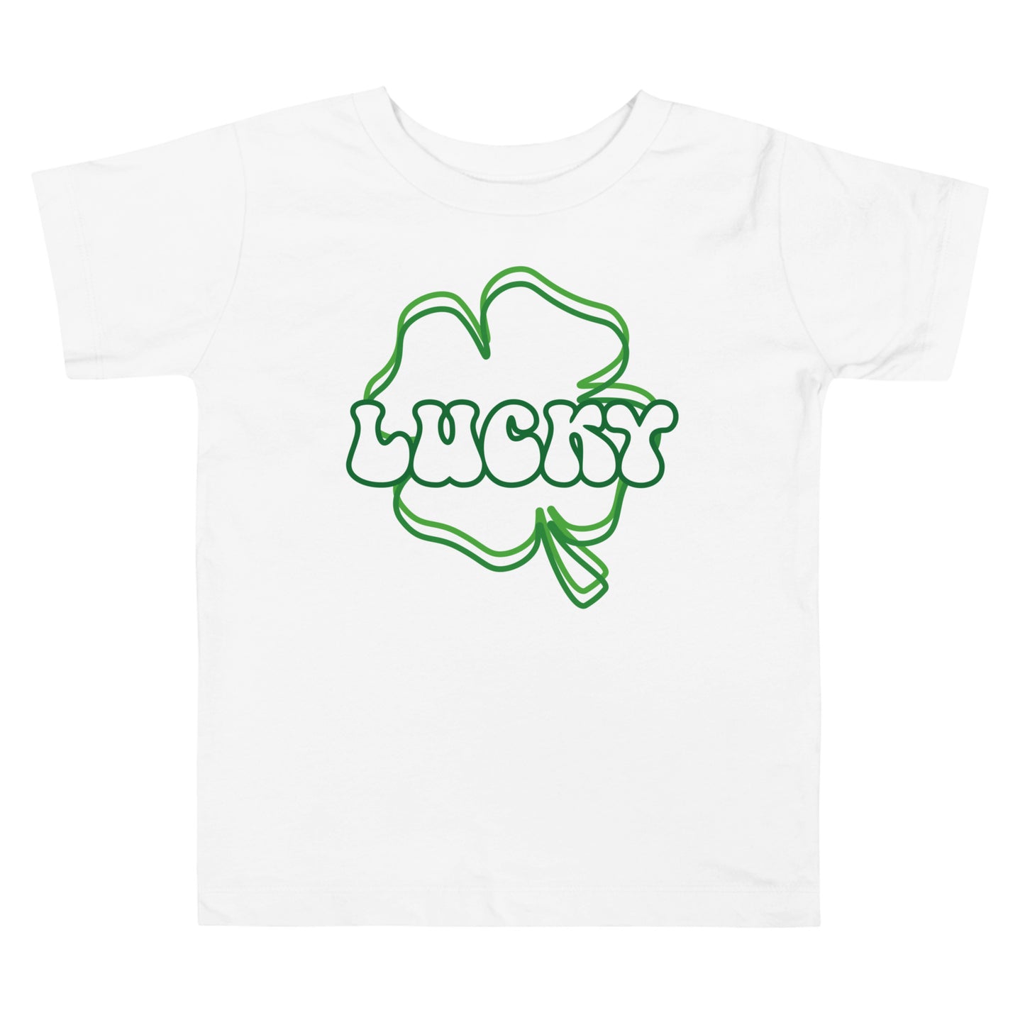 Lucky Clover Toddler Short Sleeve Tee