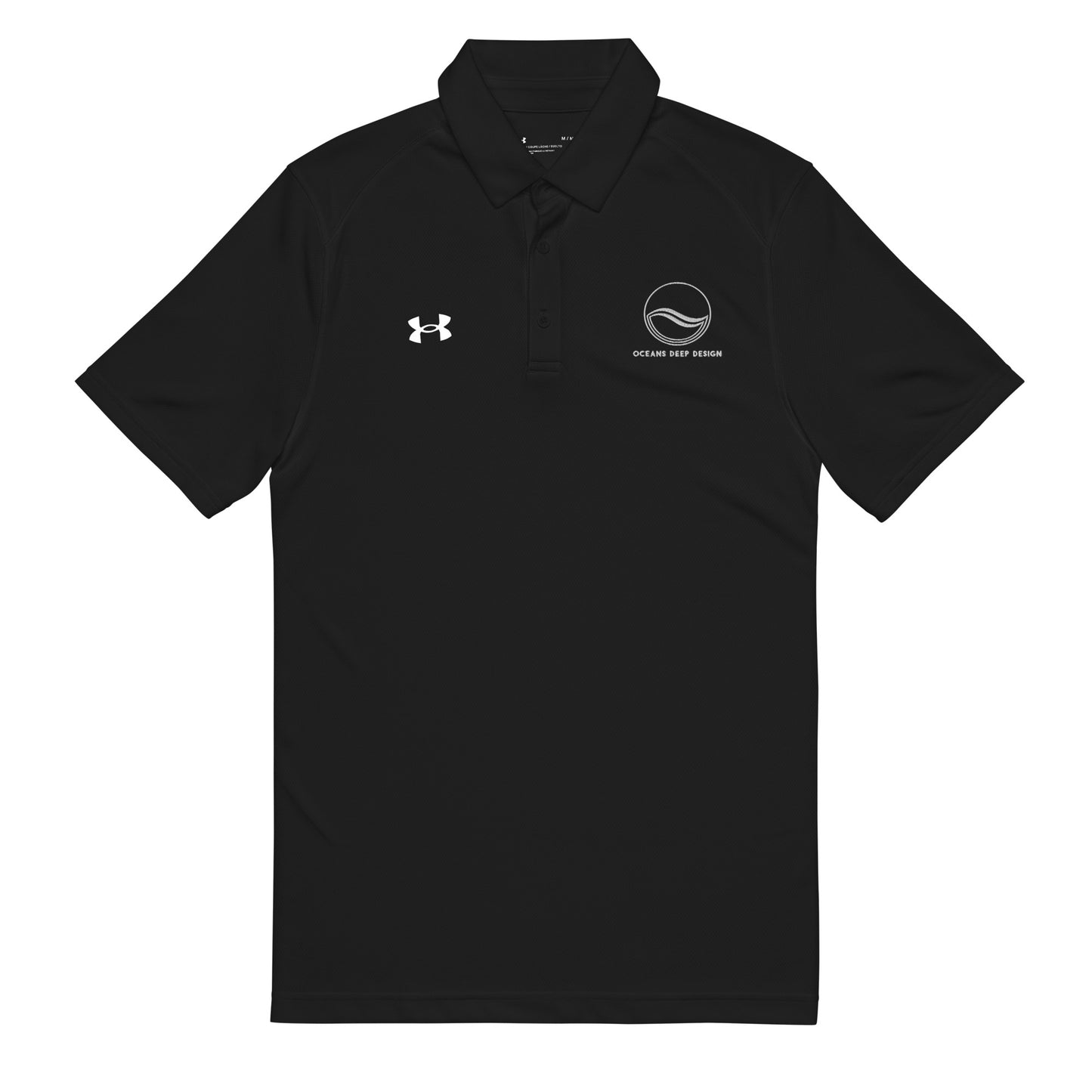 Oceans Deep Design Under Armour® men's polo