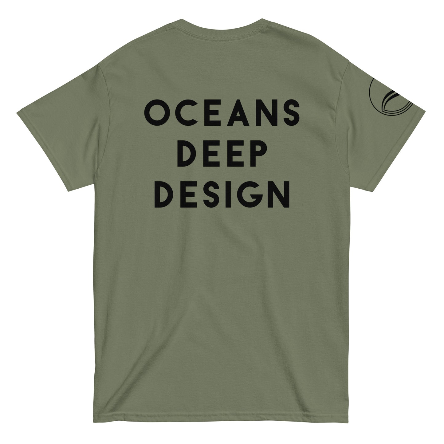 Oceans Deep Design Unisex classic tee