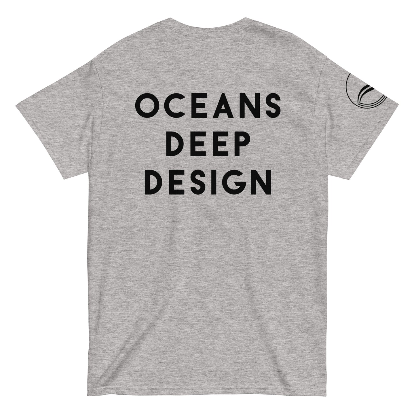 Oceans Deep Design Unisex classic tee