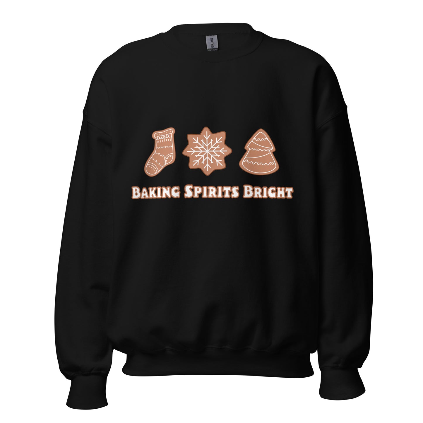 Baking Spirits Bright Gingerbread Unisex Sweatshirt