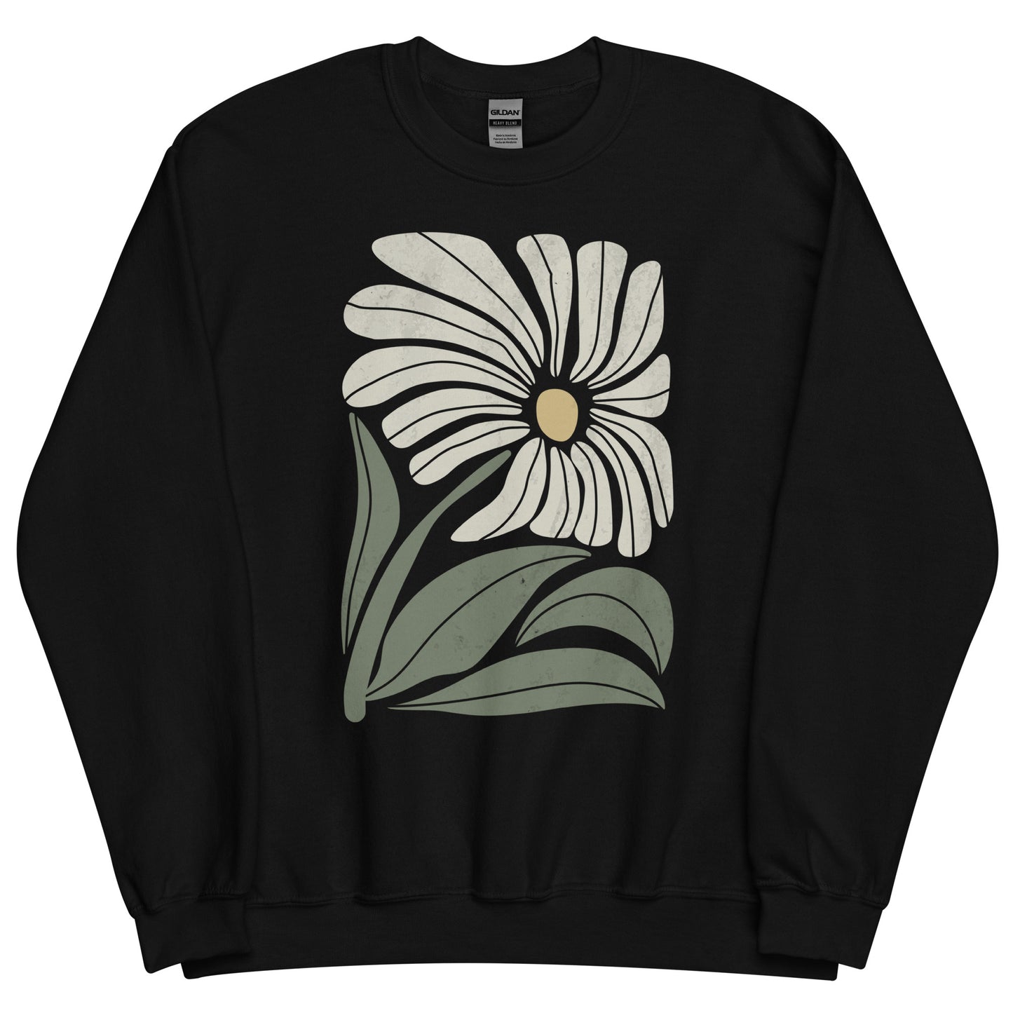 Daisy Boho Design Unisex Sweatshirt