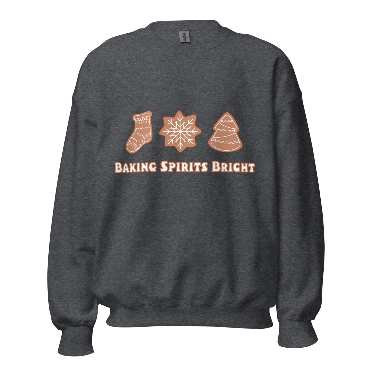 Baking Spirits Bright Gingerbread Unisex Sweatshirt