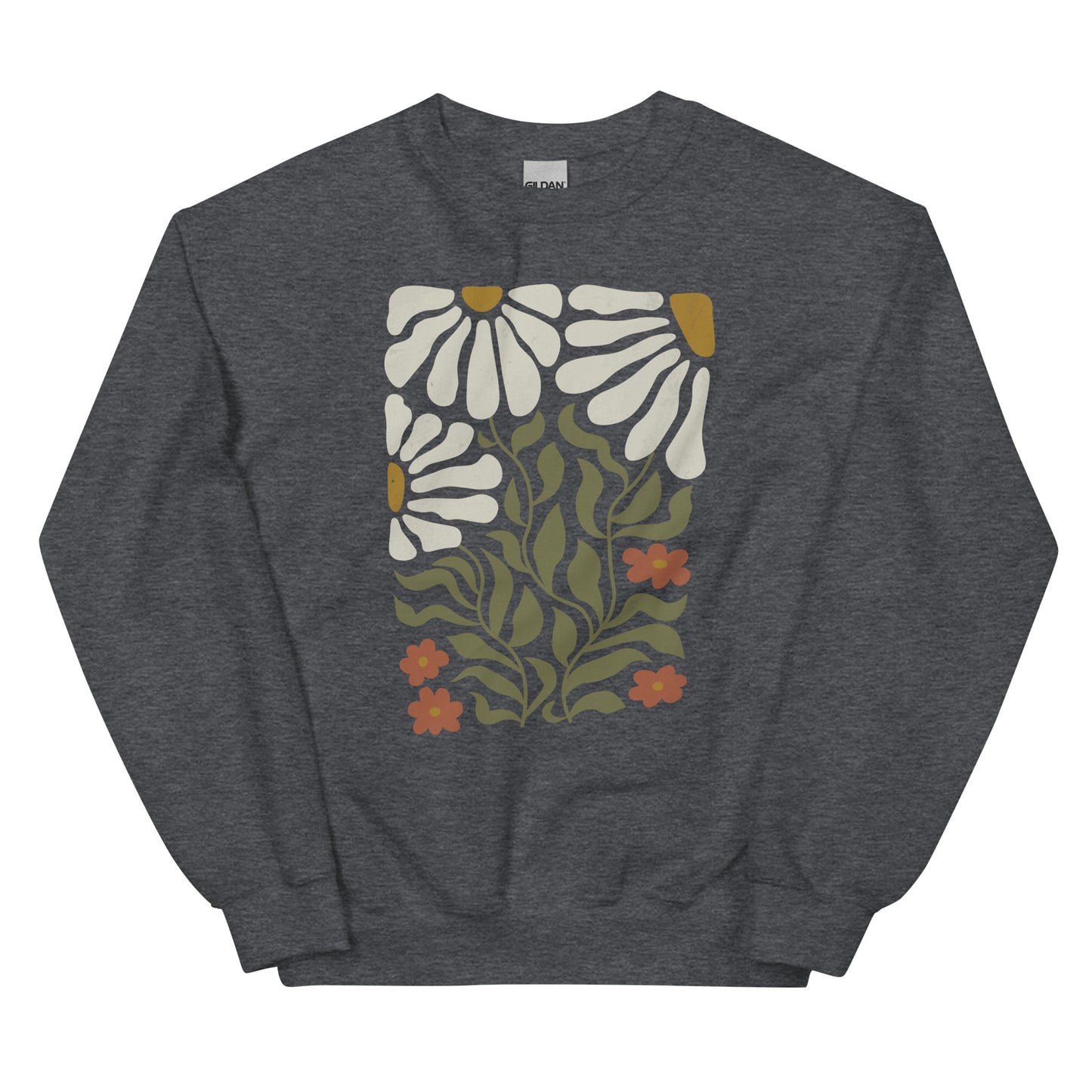 Daisy Groovy Retro Unisex Sweatshirt