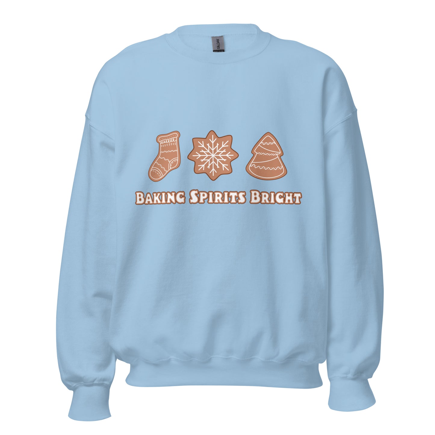 Baking Spirits Bright Gingerbread Unisex Sweatshirt