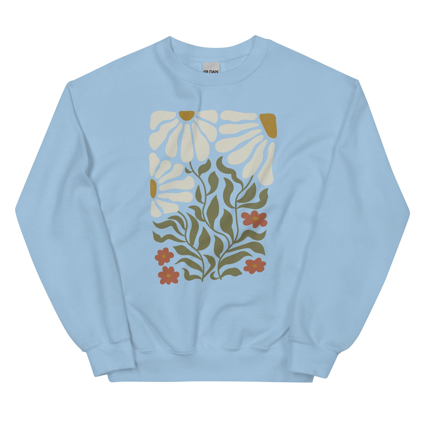 Daisy Groovy Retro Unisex Sweatshirt