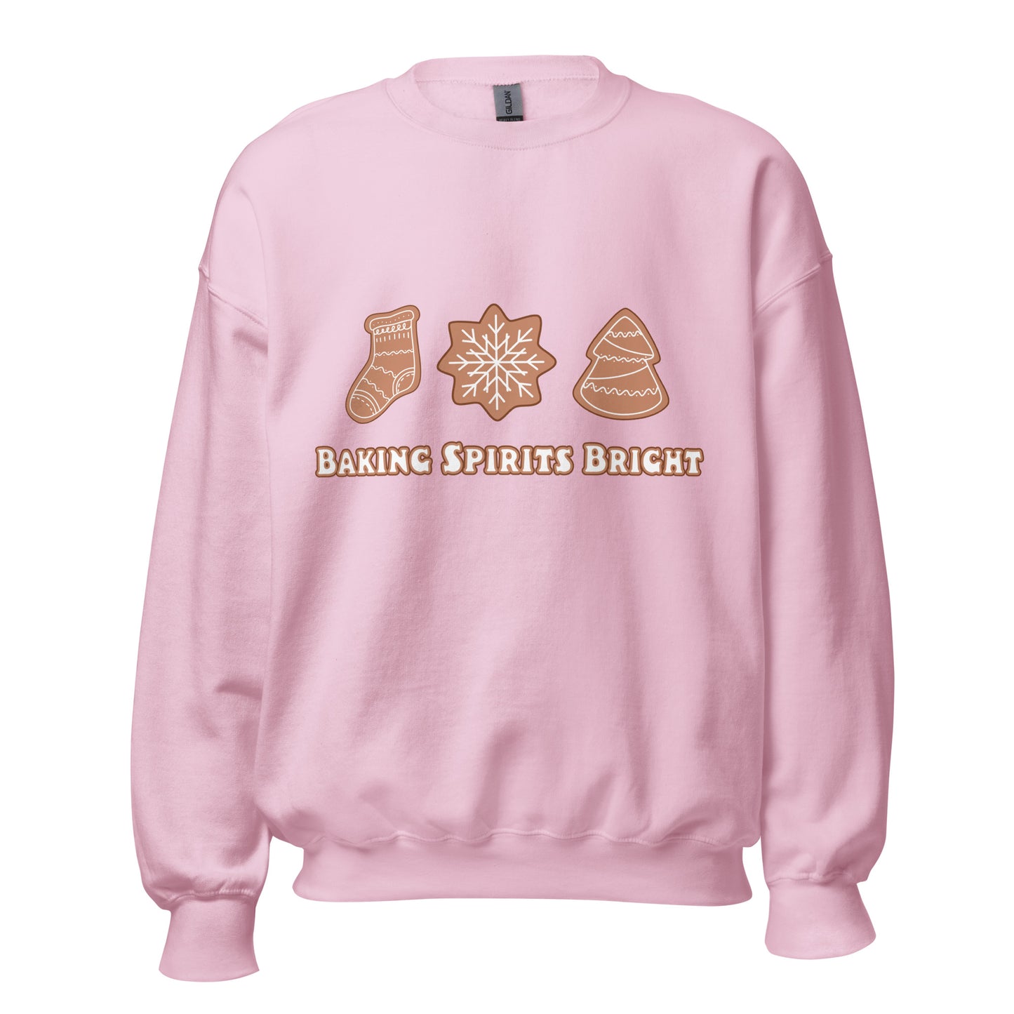 Baking Spirits Bright Gingerbread Unisex Sweatshirt