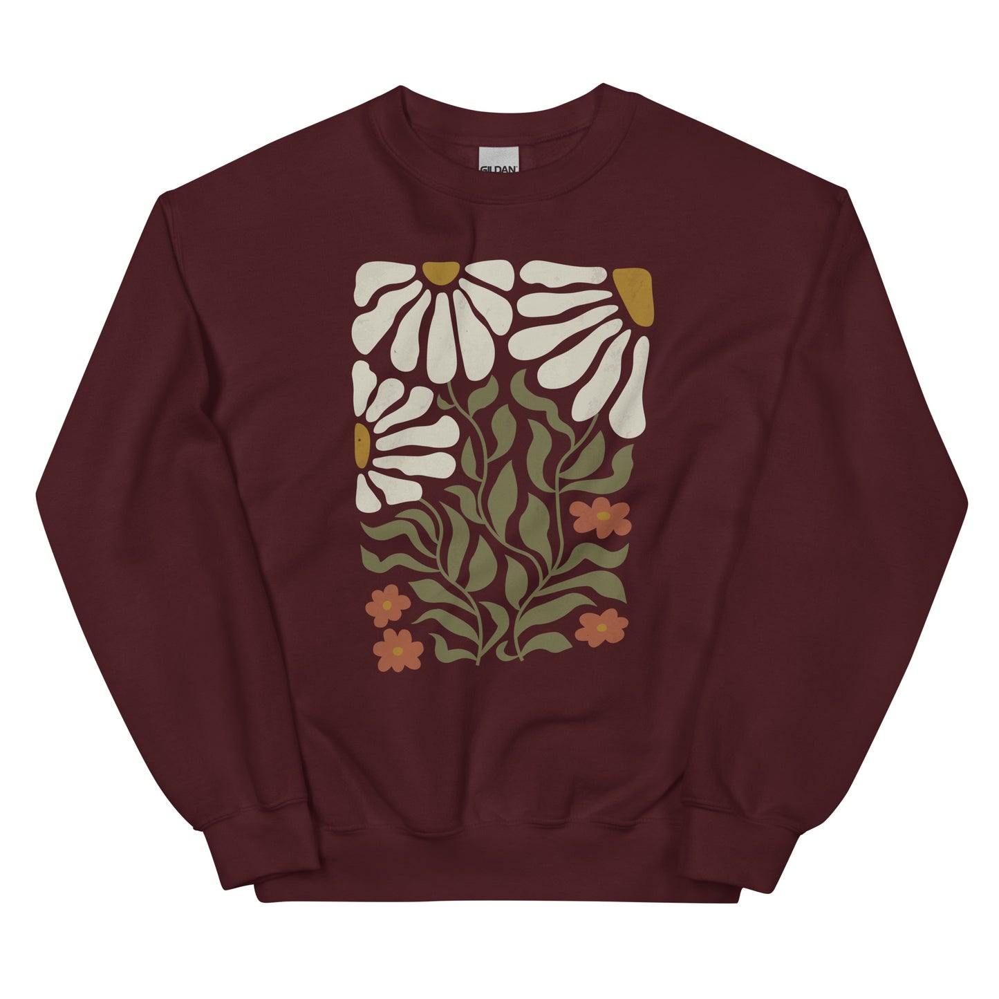 Daisy Groovy Retro Unisex Sweatshirt