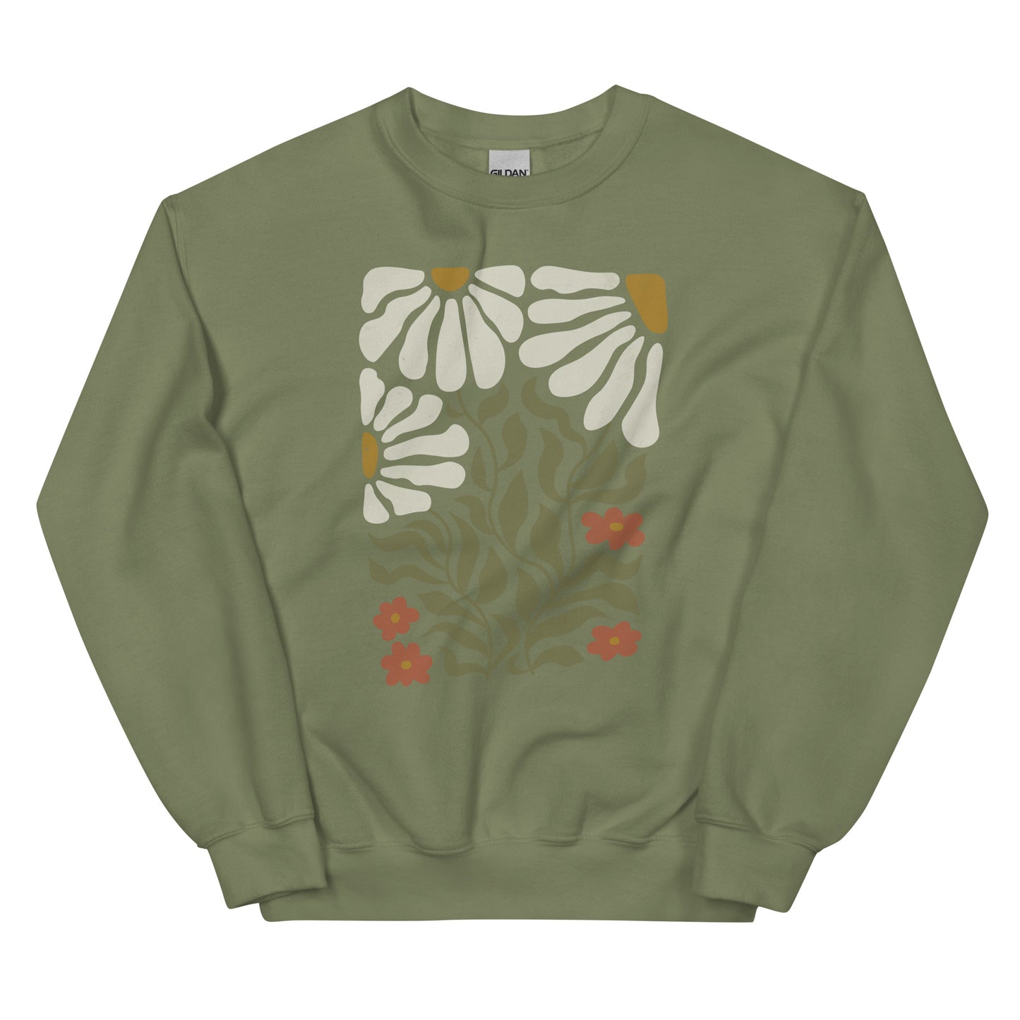 Daisy Groovy Retro Unisex Sweatshirt