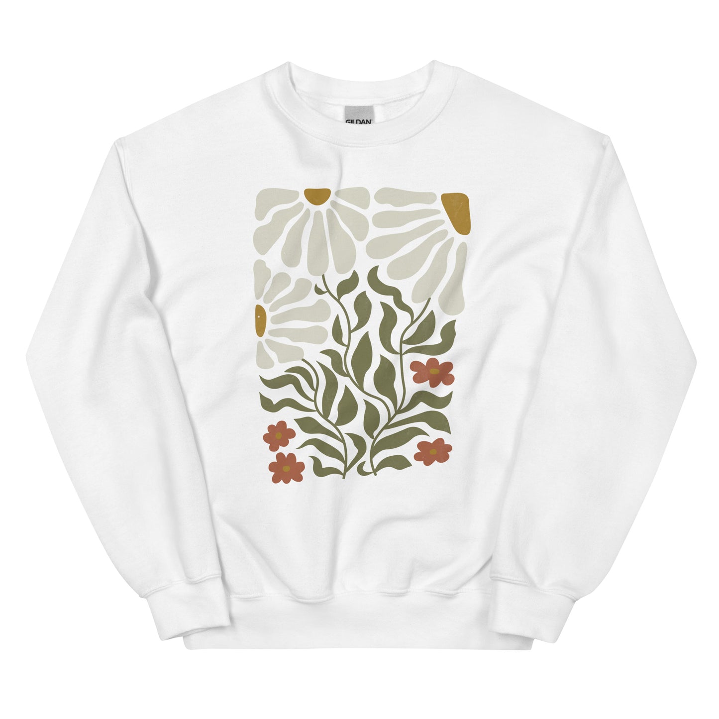 Daisy Groovy Retro Unisex Sweatshirt