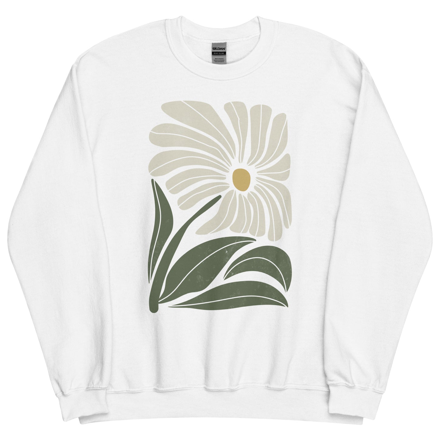 Daisy Boho Design Unisex Sweatshirt