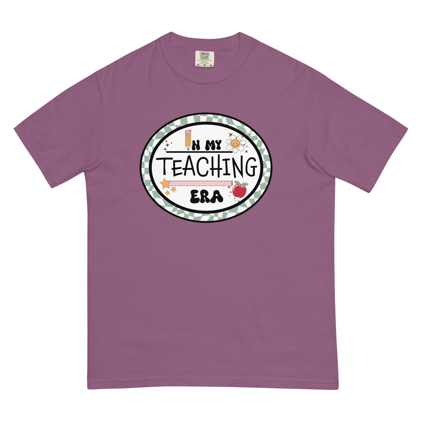 In My Teaching Era Unisex garment-dyed heavyweight t-shirt